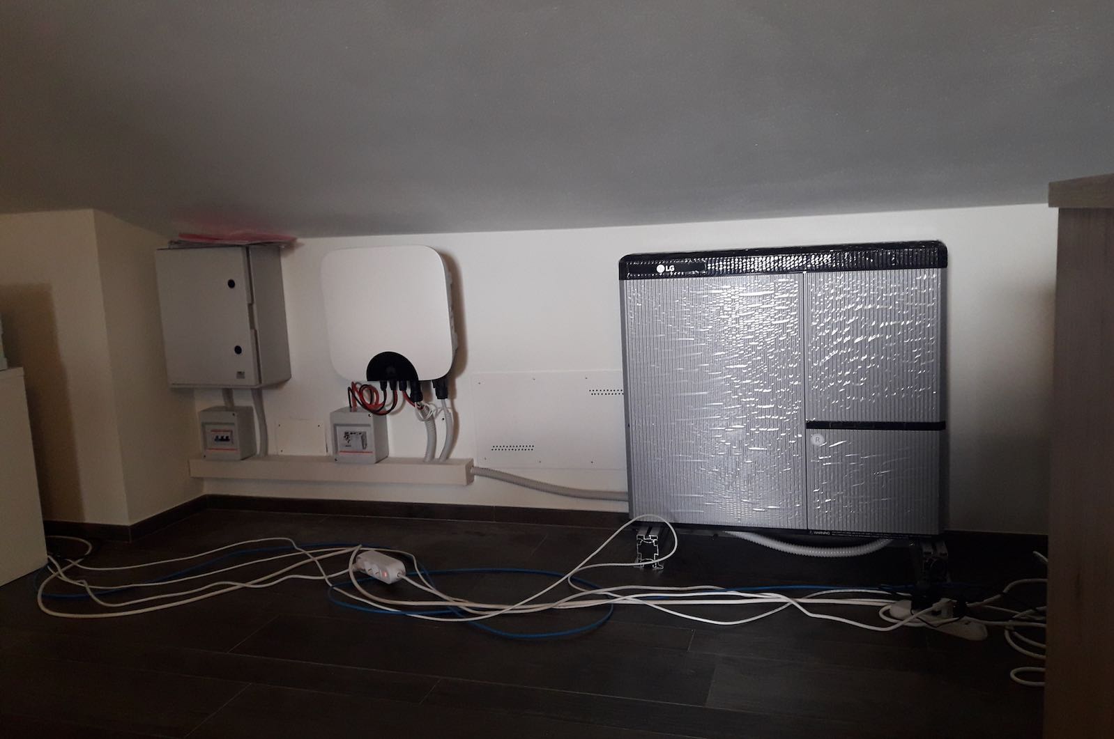 Inverter And Battery Installation